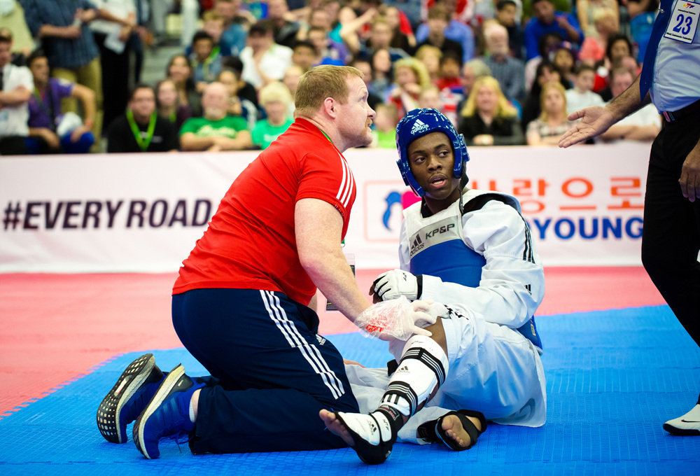 common taekwondo injuries in competition